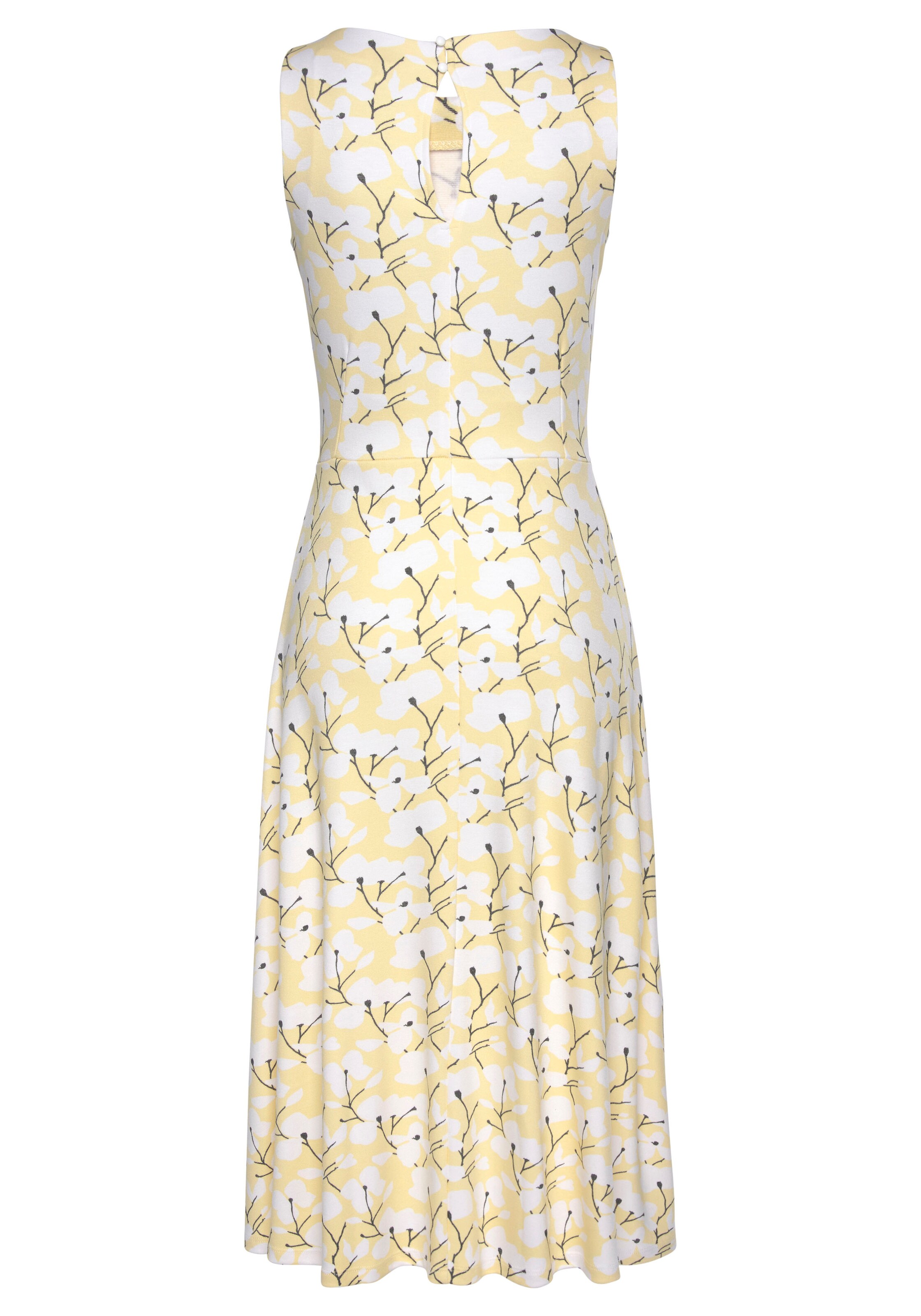 BEACH TIME Sommerkleid in Gelb