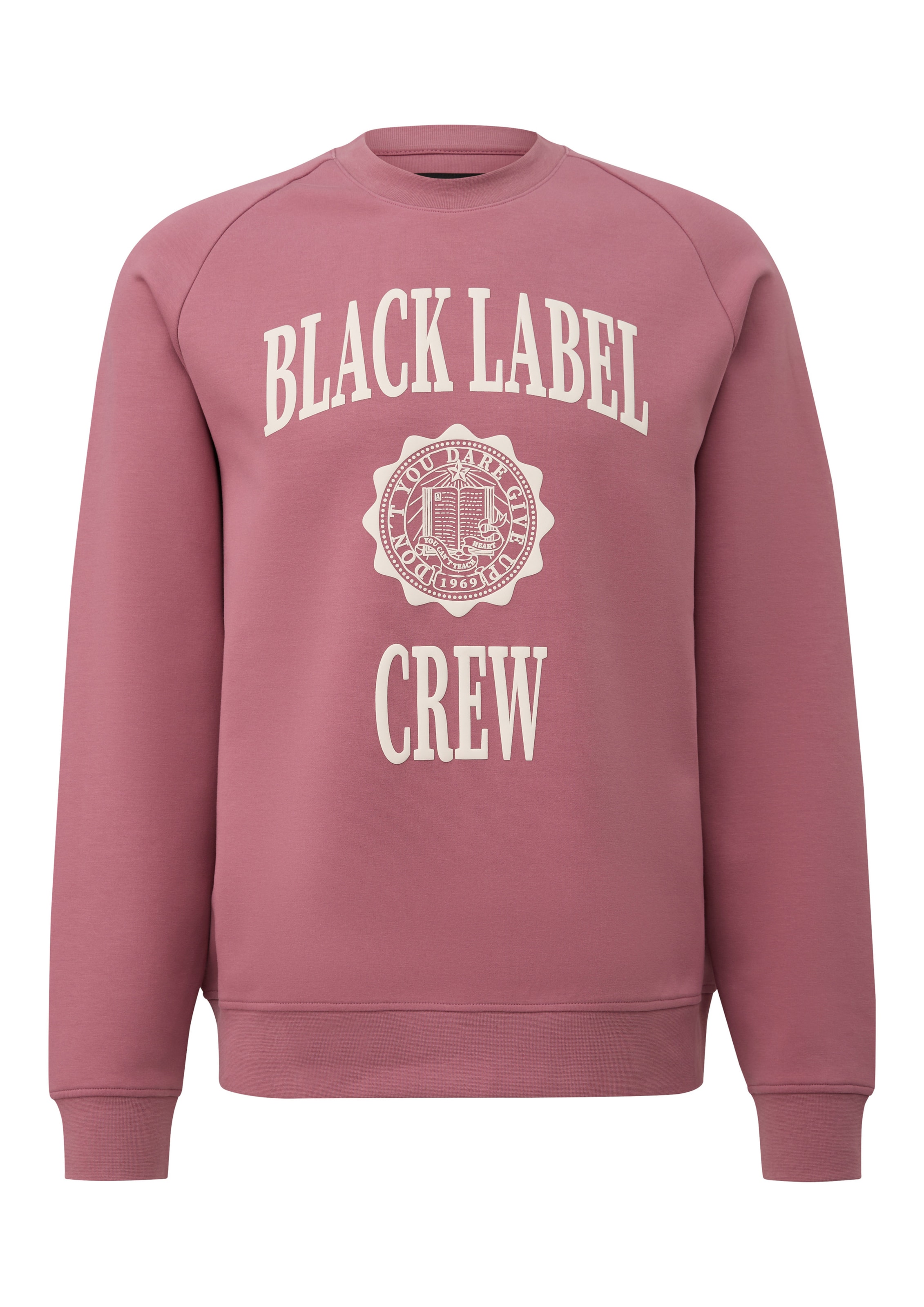 Sweat-shirt s.Oliver en rose : devant