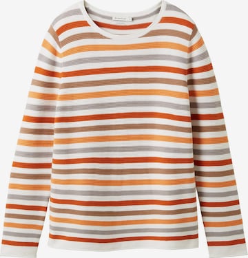 TOM TAILOR Sweater in Orange: front