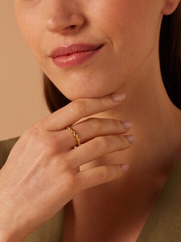 Bague Lucardi en or : devant