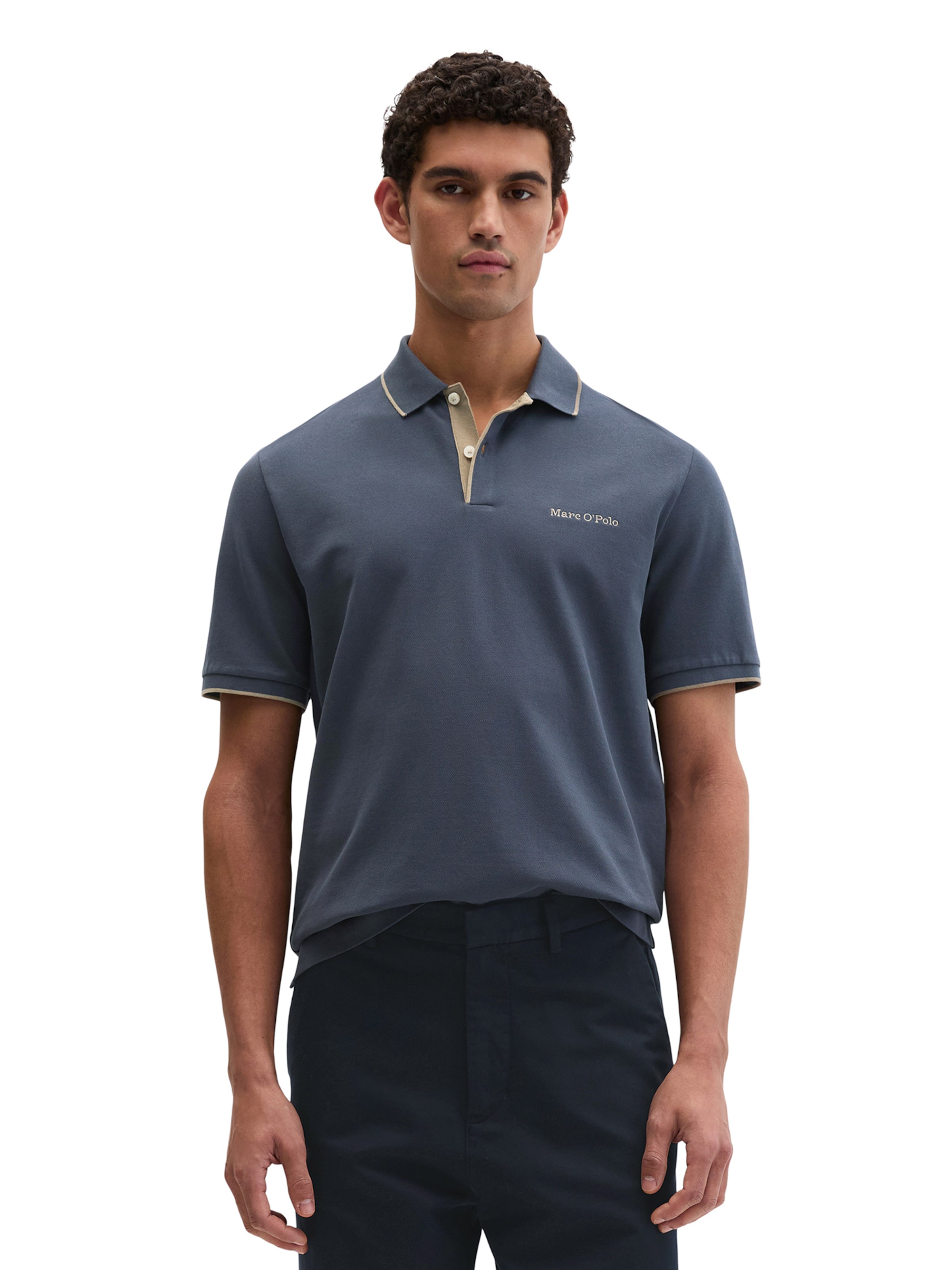 Marc O'Polo Shirt in Blue: front
