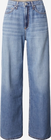 rag & bone Wide leg Jeans in Blue: front