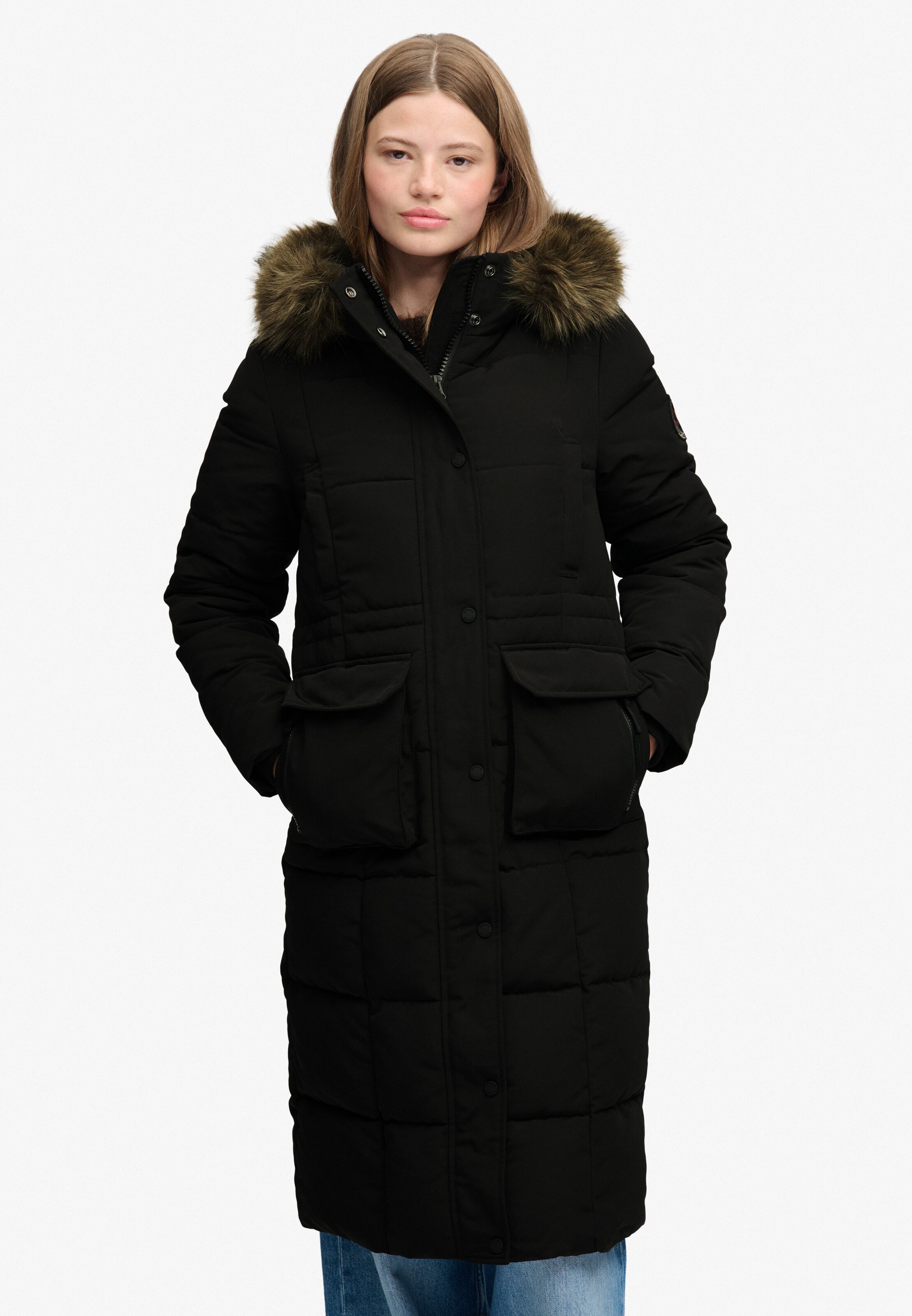 Manteau d’hiver 'Everest' Superdry & Co en noir