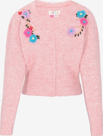 IZIA Neuletakki 'Fashion Look' värissä vaaleanpunainen: etupuoli