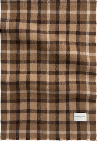Écharpe Marc O'Polo en marron : devant