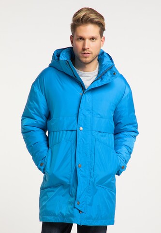 Mo SPORTS Winter parka in Blue: front