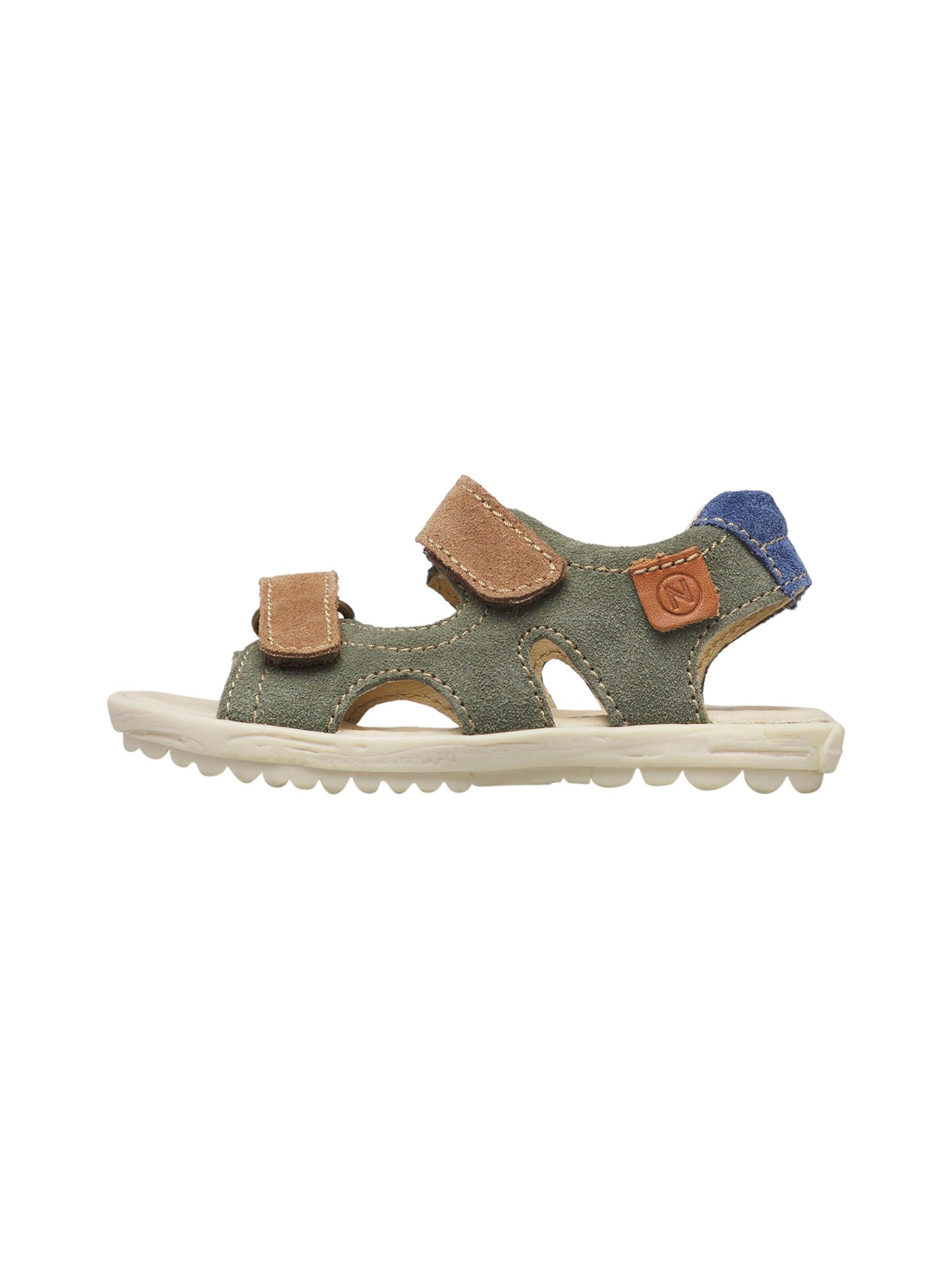 NATURINO Open schoenen 'SKY' in Groen