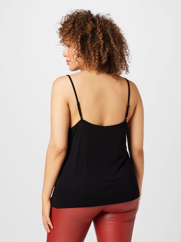 ABOUT YOU Curvy Top 'Loretta' in Black