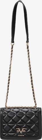 19V69 ITALIA - Mala de ombro 'Gaby Gold' em preto: frente