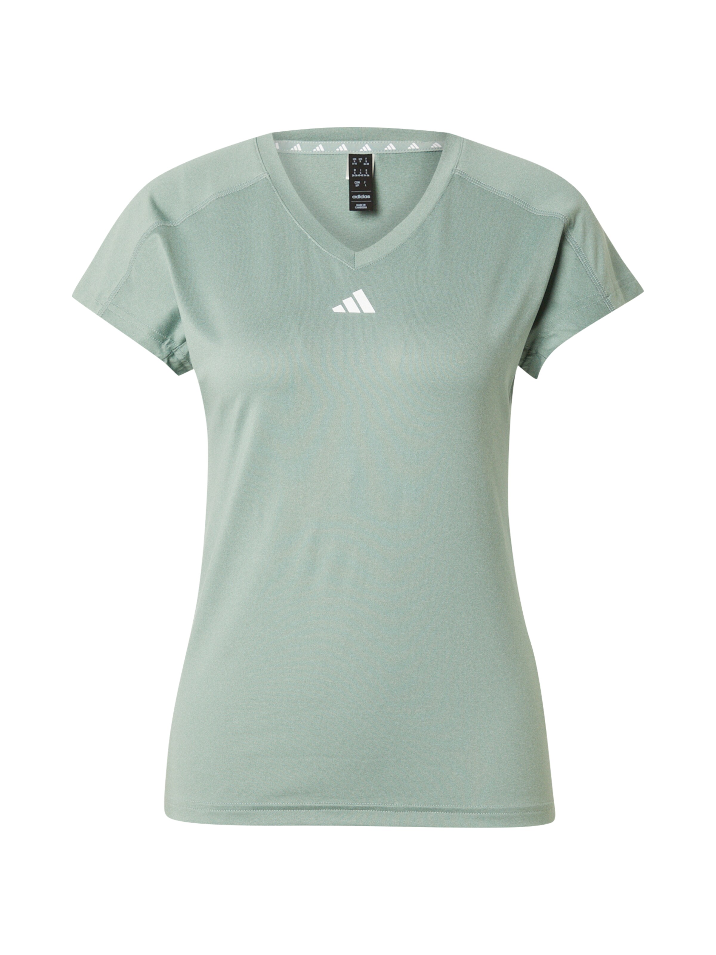 ADIDAS PERFORMANCE - Camisa funcionais 'Train Essentials' em verde: frente