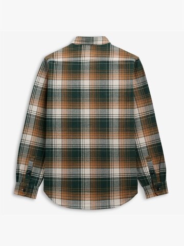 Chemise 'JIB GREEN-WHITE CREAM-BROWN' SEBAGO en mélange de couleurs