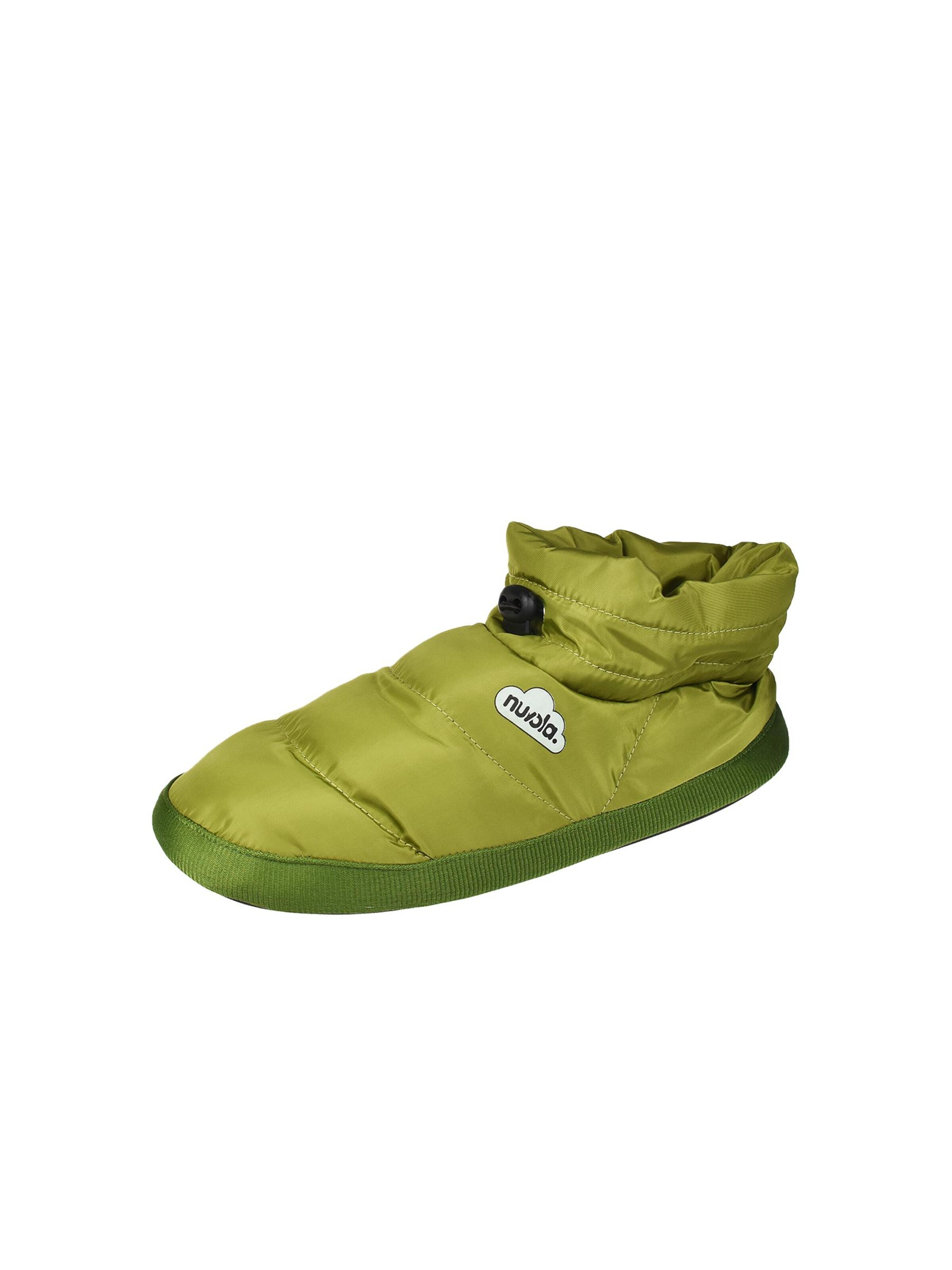 Ciabatta 'Boot Home Party' di Nuvola. in verde: frontale