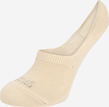 FALKE - Calcetines invisibles en beige: frente