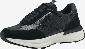 TAMARIS Sneakers laag in Zwart: voorkant