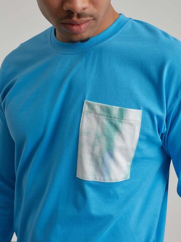 ABOUT YOU x Benny Cristo Shirt 'Luan' in Blue