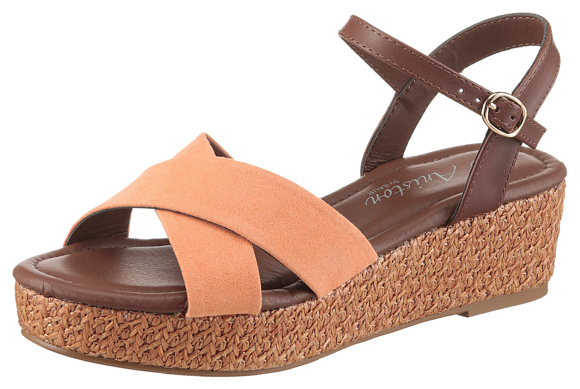 Aniston Sandals in Orange: front