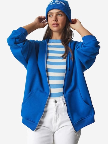 Felpa di Happiness İstanbul in blu: frontale