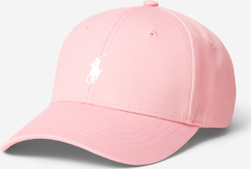 Polo Ralph Lauren Cap 'PLAYER' in Pink: front