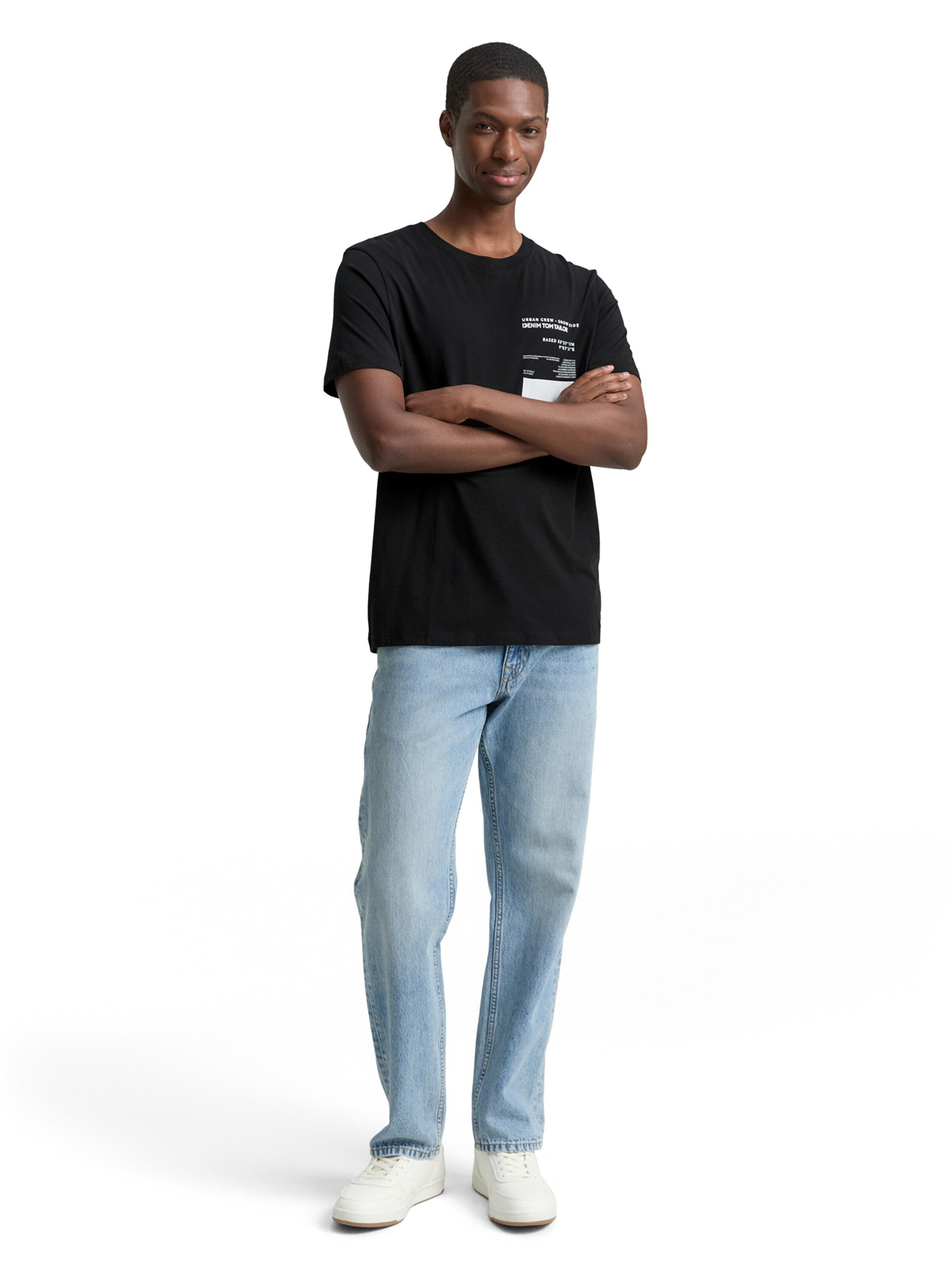 TOM TAILOR DENIM Shirt in Black