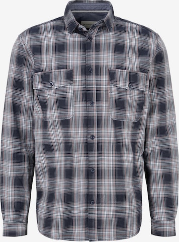 TOM TAILOR Regular fit Button Up Shirt in Blue: front