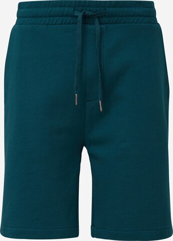 QS Regular Broek in Blauw: voorkant