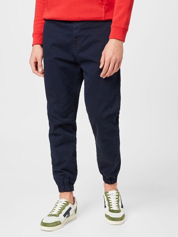 LTB Tapered Broek 'Dahebe' in Blauw: voorkant