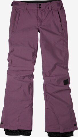 Pantaloni per outdoor di O'NEILL in lilla: frontale