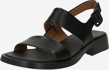 CAMPER Sandals 'Dana' in Black: front