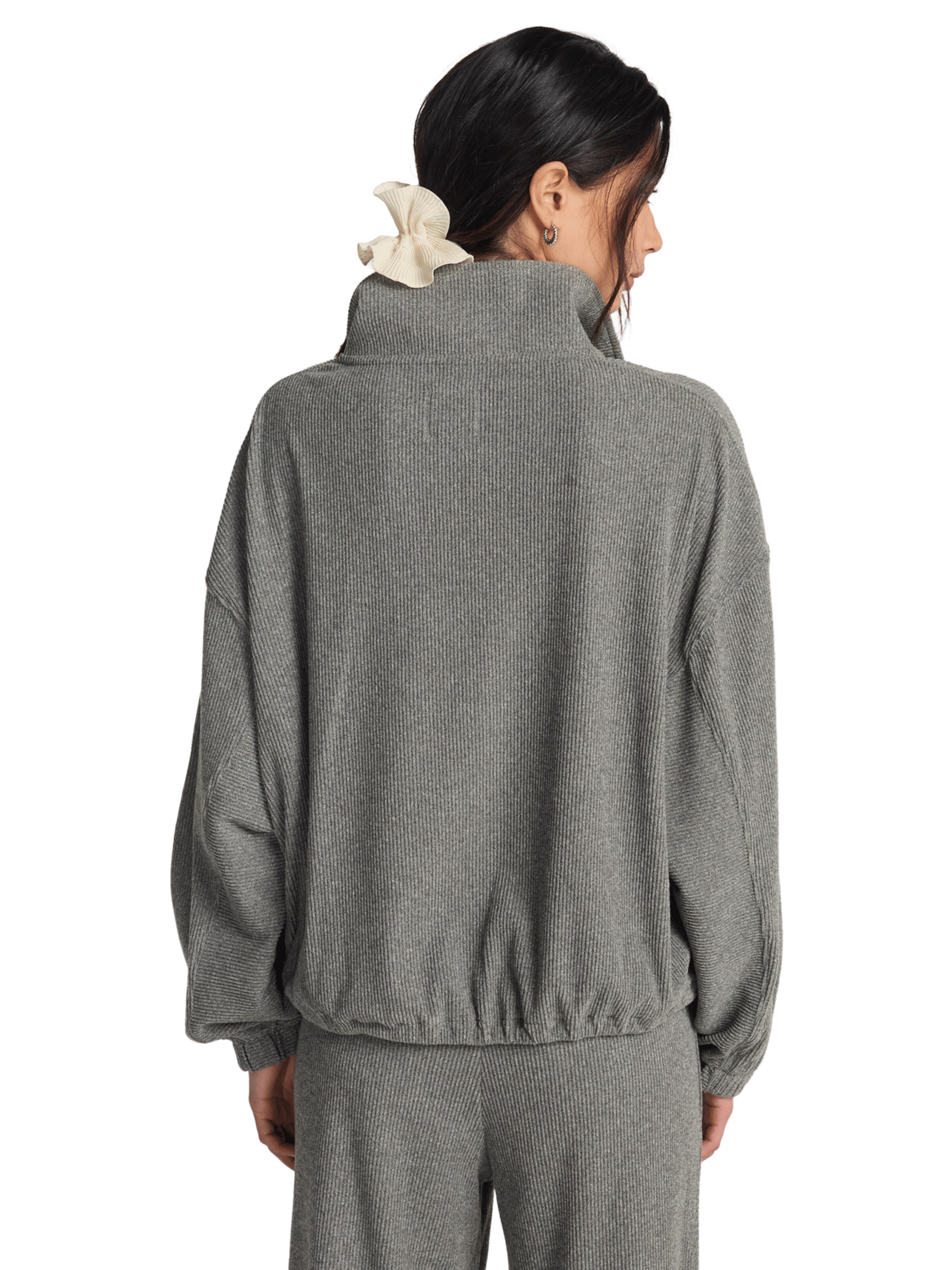 BILLABONG Sweatshirt 'Coffee Time' in Grey