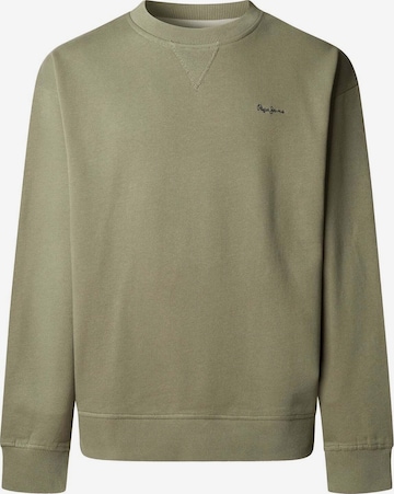 Felpa di Pepe Jeans in verde: frontale