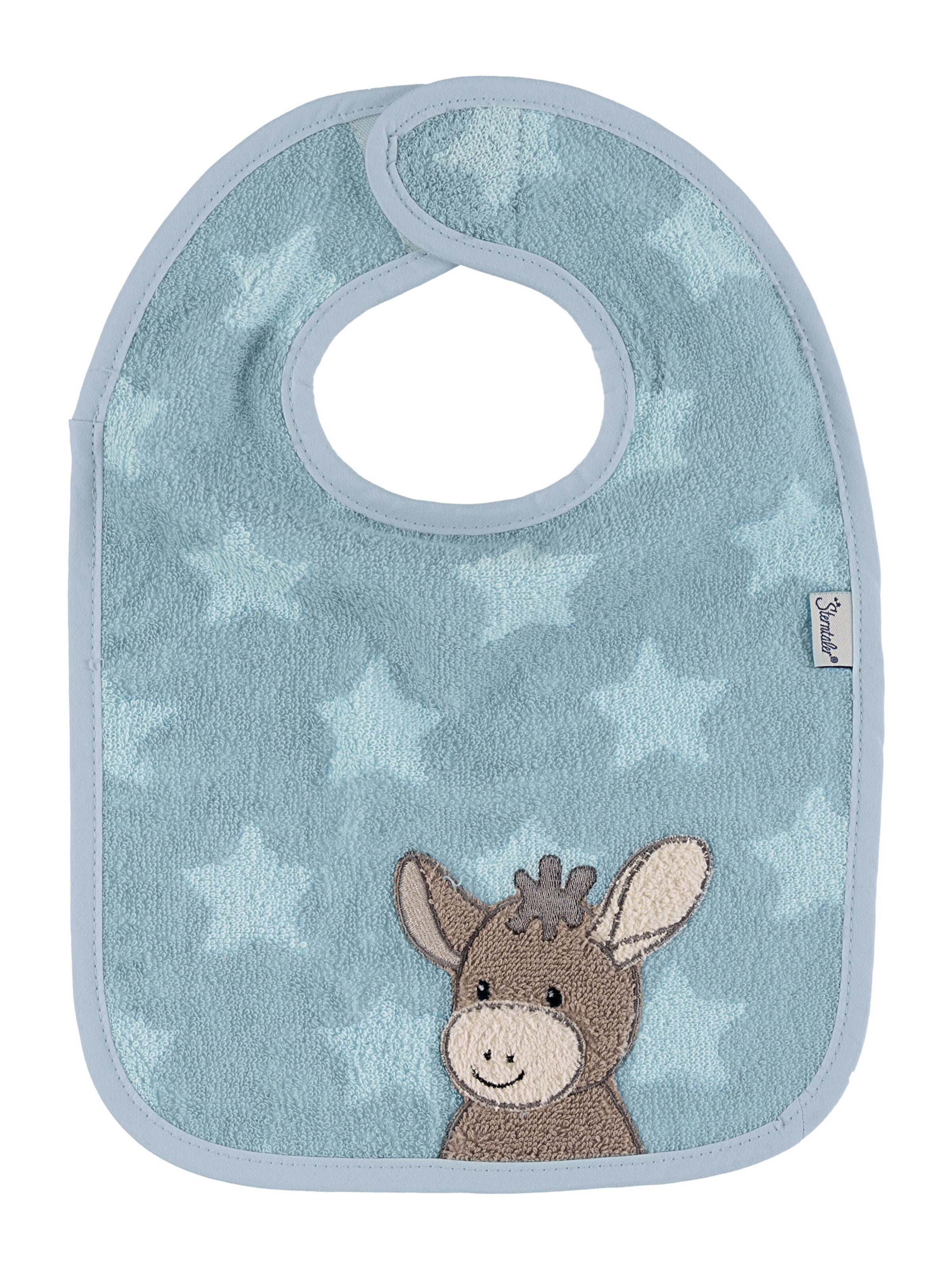 STERNTALER Bib 'Emmi' in Blue: front