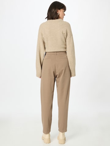 Regular Pantalon à pince ESPRIT en beige