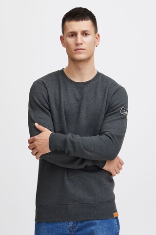 !Solid Sweatshirt 'Trip-O-Neck' in Grau: predná strana
