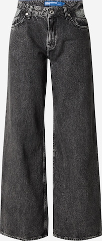 KARL LAGERFELD JEANS Lużny krój Jeansy w kolorze czarny: przód