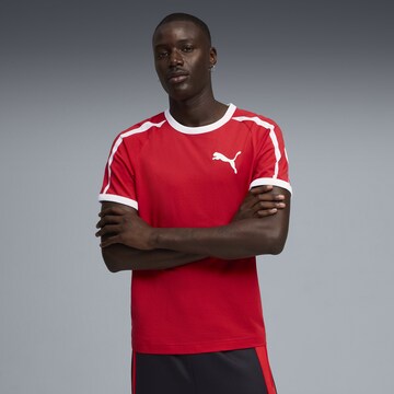 PUMA Performance shirt 'T7' in Red: front