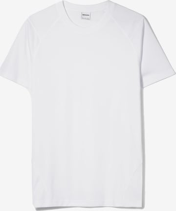 Bershka Shirt in White: front