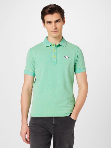 REPLAY - Camiseta en verde: frente