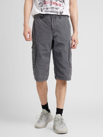 CAMP DAVID Regular Shorts in Schwarz: predná strana