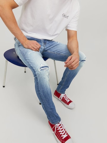 JACK & JONES Baggy Jeans 'Liam' in Blauw