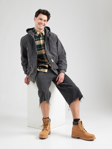 LEVI'S ® Between-season jacket 'Potrero Denim Hoodie' in Black