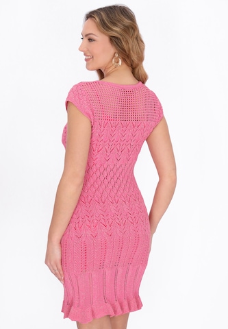 Robe faina en rose