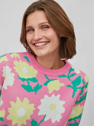 VILA Pullover in Pink