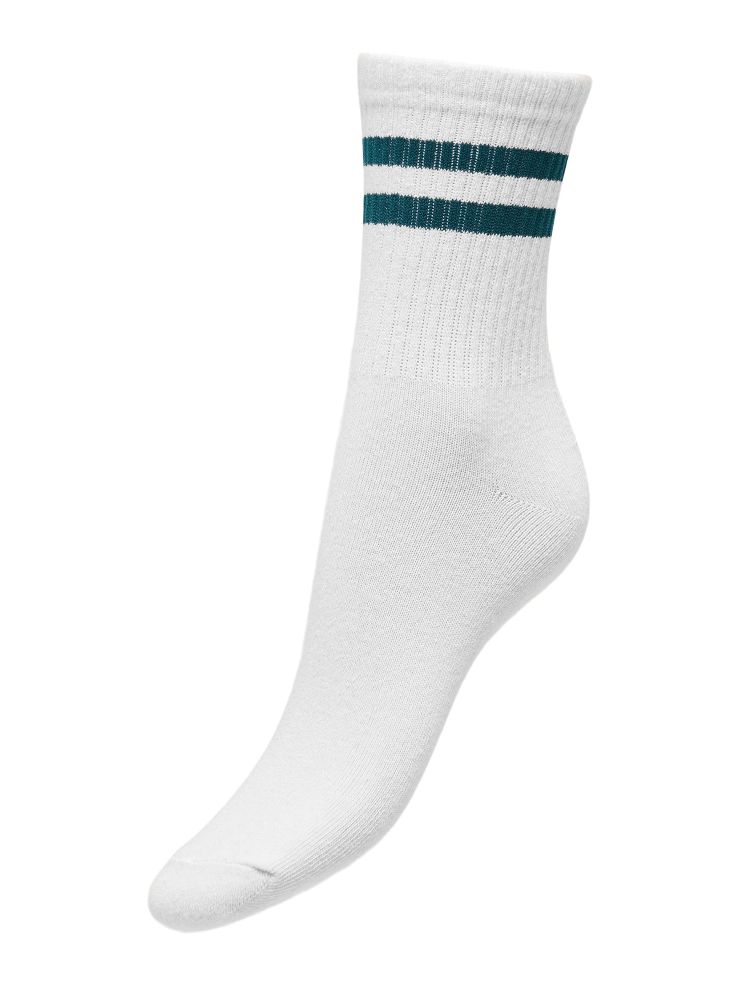 ONLY PLAY Αθλητικές κάλτσες 'ONPPLAY' σε λευκό: μπροστά