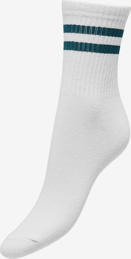 ONLY PLAY Urheilusukat 'ONPPLAY' koossa 36-41 värissä smaragdi / valkoinen, Tuotenäkymä