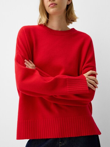 Pullover di Bershka in rosso