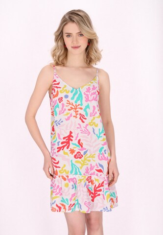 Robe MYMO en blanc : devant