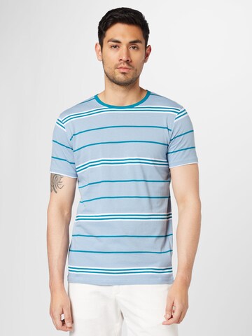 BRAVE SOUL Shirt 'GARTNER' in Blauw: voorkant