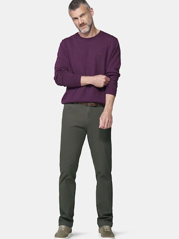 Regular Pantalon chino 'Dublin 9-3009' MEYER en vert