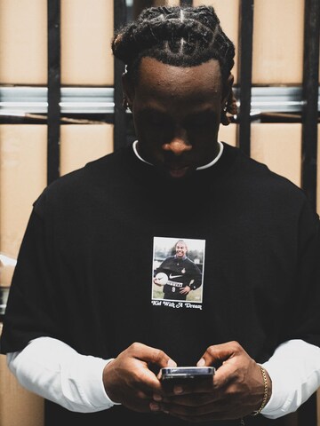 ATELIER OF FAITH Shirt 'R9 - KID WITH A DREAM' in Black: front