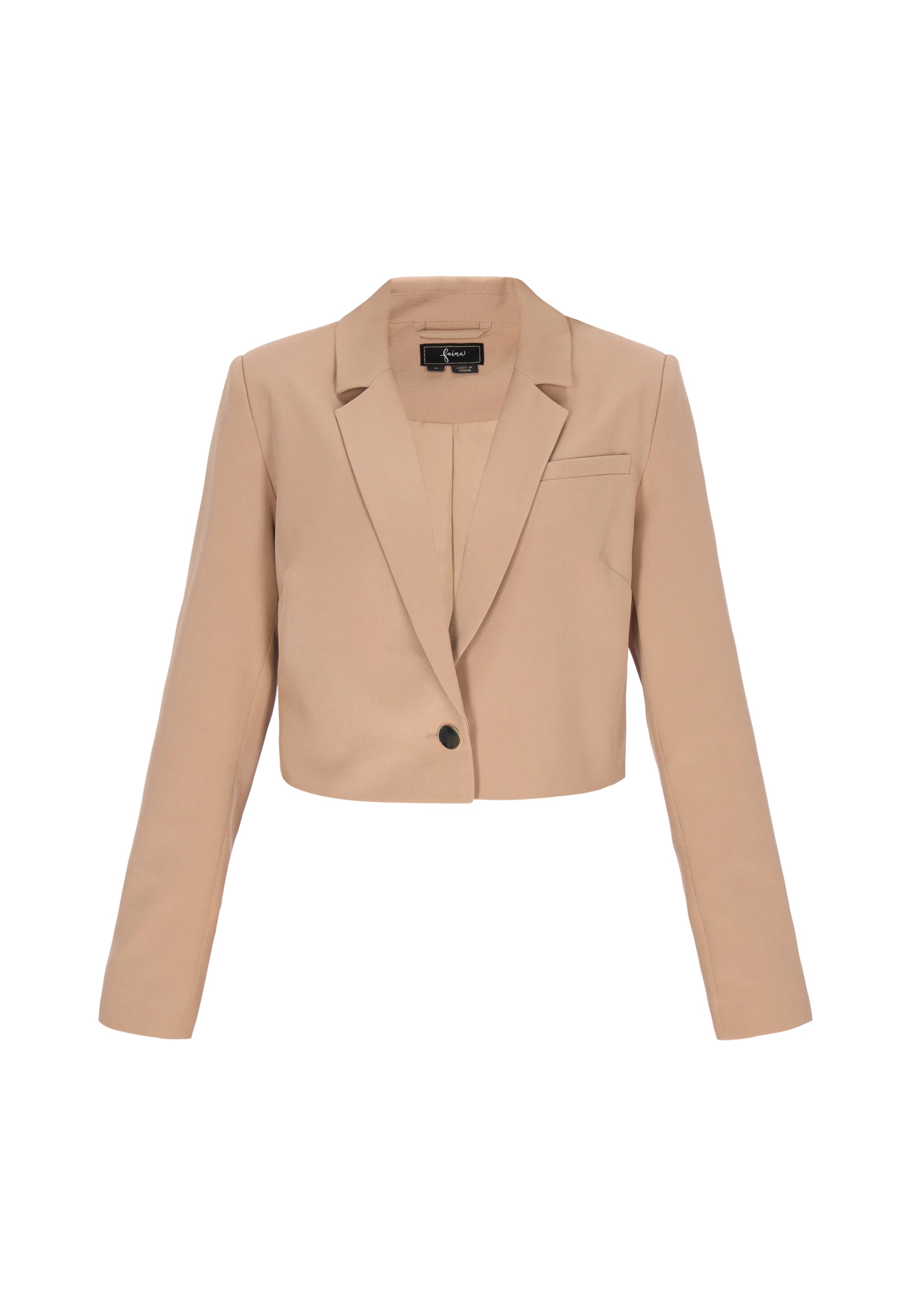 faina - Blazer en beige: frente